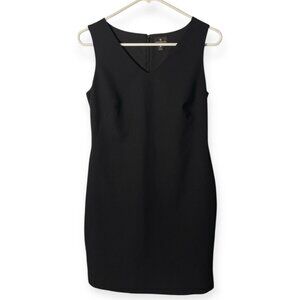Worthington Petite Black Sleeveless Sheath Dress – Size 4P – Classic Little Blac